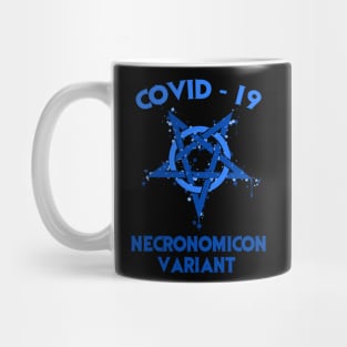 Covid 19 The Necronomicon Variant Mug